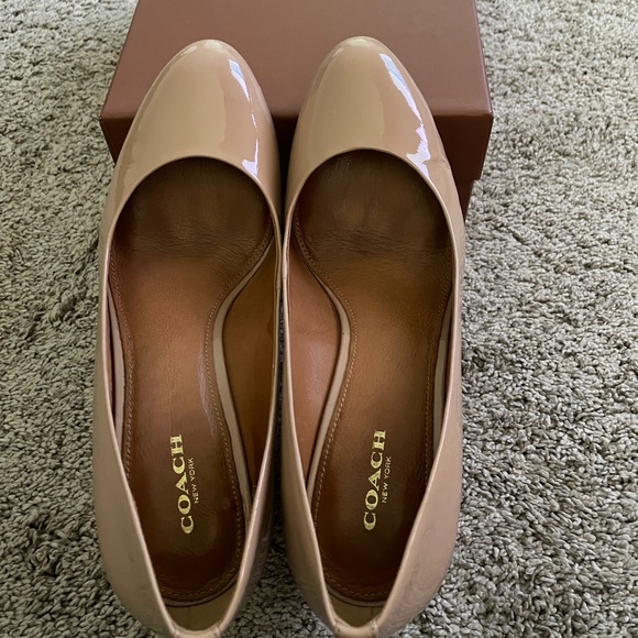 Coach patent leather wedges - Picture 2 of 8